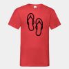 Valueweight v-neck T Thumbnail